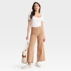 Universal Thread Women's Tan Wide Leg Pants